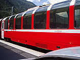 Trenino rosso del Bernina da Tirano a St.Moritz